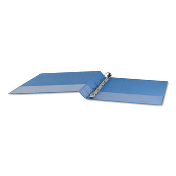 Universal® Deluxe Round Ring View Binder, 3 Rings, 1" Capacity, 11 X 8.5, Light Blue freeshipping - TVN Wholesale